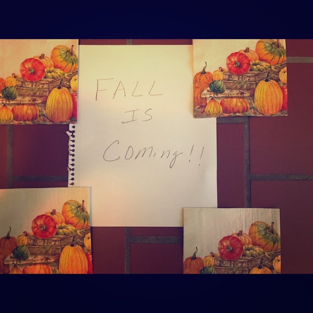 Fall is coming!